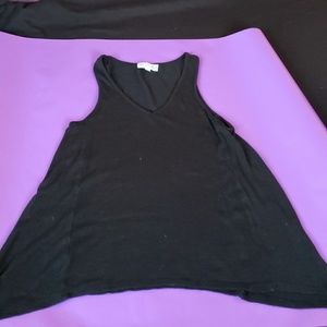 PINK REPUBLIC Black woven tunic tank